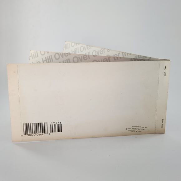 Vintage 1988 Hallmark "Over the Hill" Gag Coupon Book – 80s Retro Birthday Gift - Picture 6 of 10